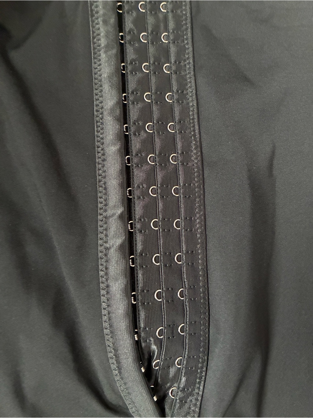 New Extra High-Waist Black Shapewear Leggings with Front Hook Closure size XL - Picture 4 of 9